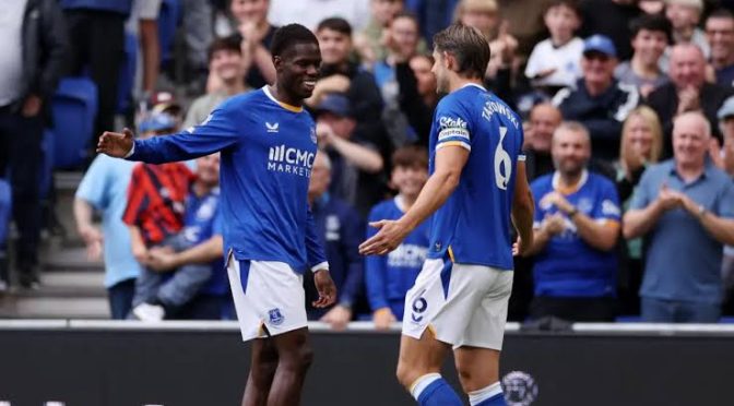 Everton Kalahkan Ipswich, Gol Thierno Barry Jadi Penentu